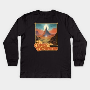 The Cones of Dunshire - Parks and Rec Board Game Kids Long Sleeve T-Shirt